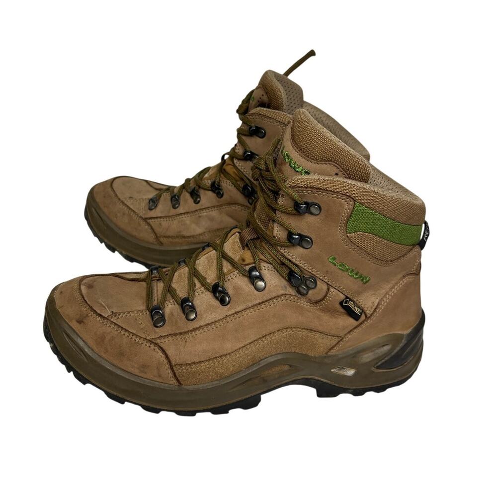 LOWA Renegade GTX Mid Hiking Boots Womens 10 Leather Gore Tex